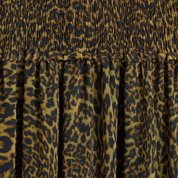 Mango Leopard Midi Dress Size S - Picture 10 of 10